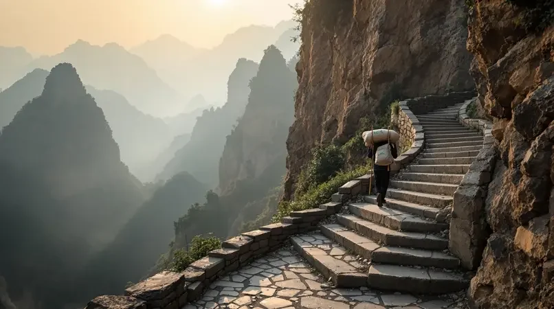 太行山深处：最后的挑山工 - 欧美福利视频